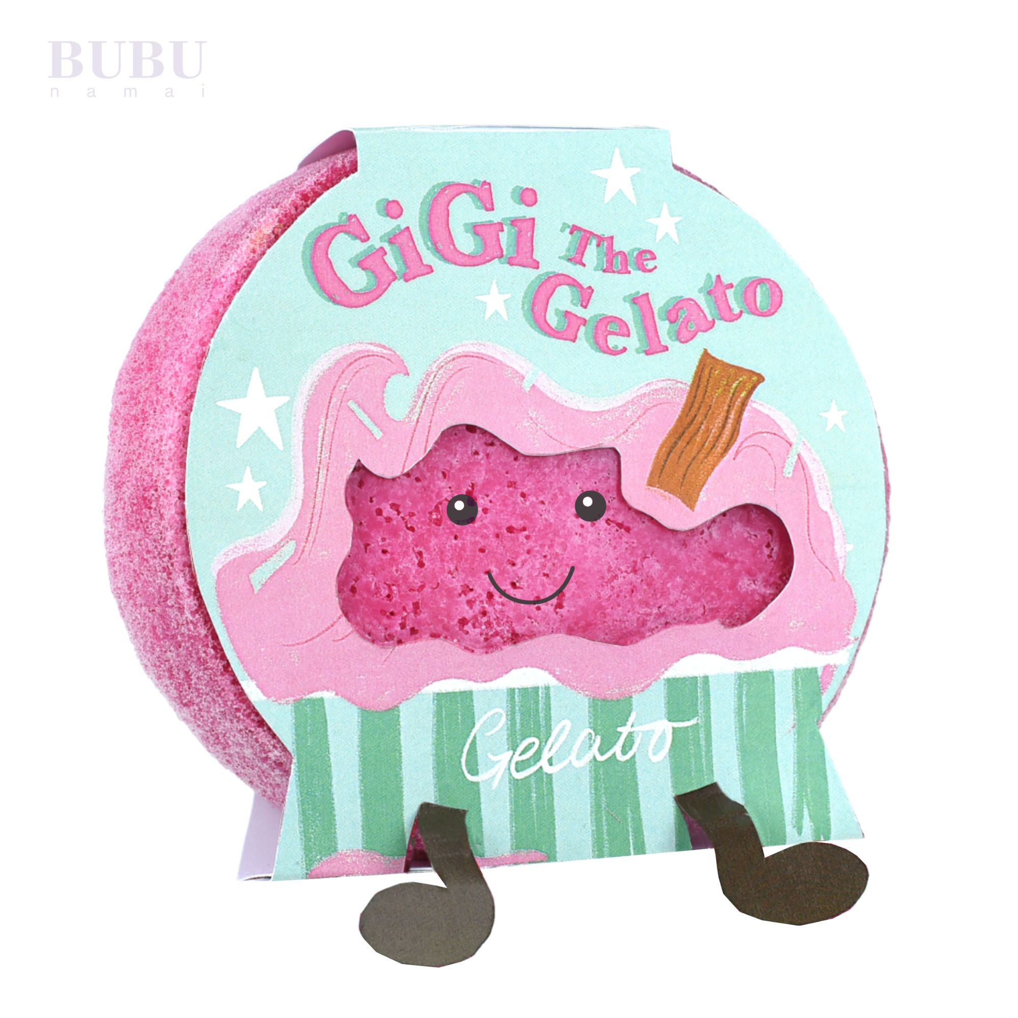 Desertinė kūno kempinė „Gigi ledų kokteiliukas“, 100 g