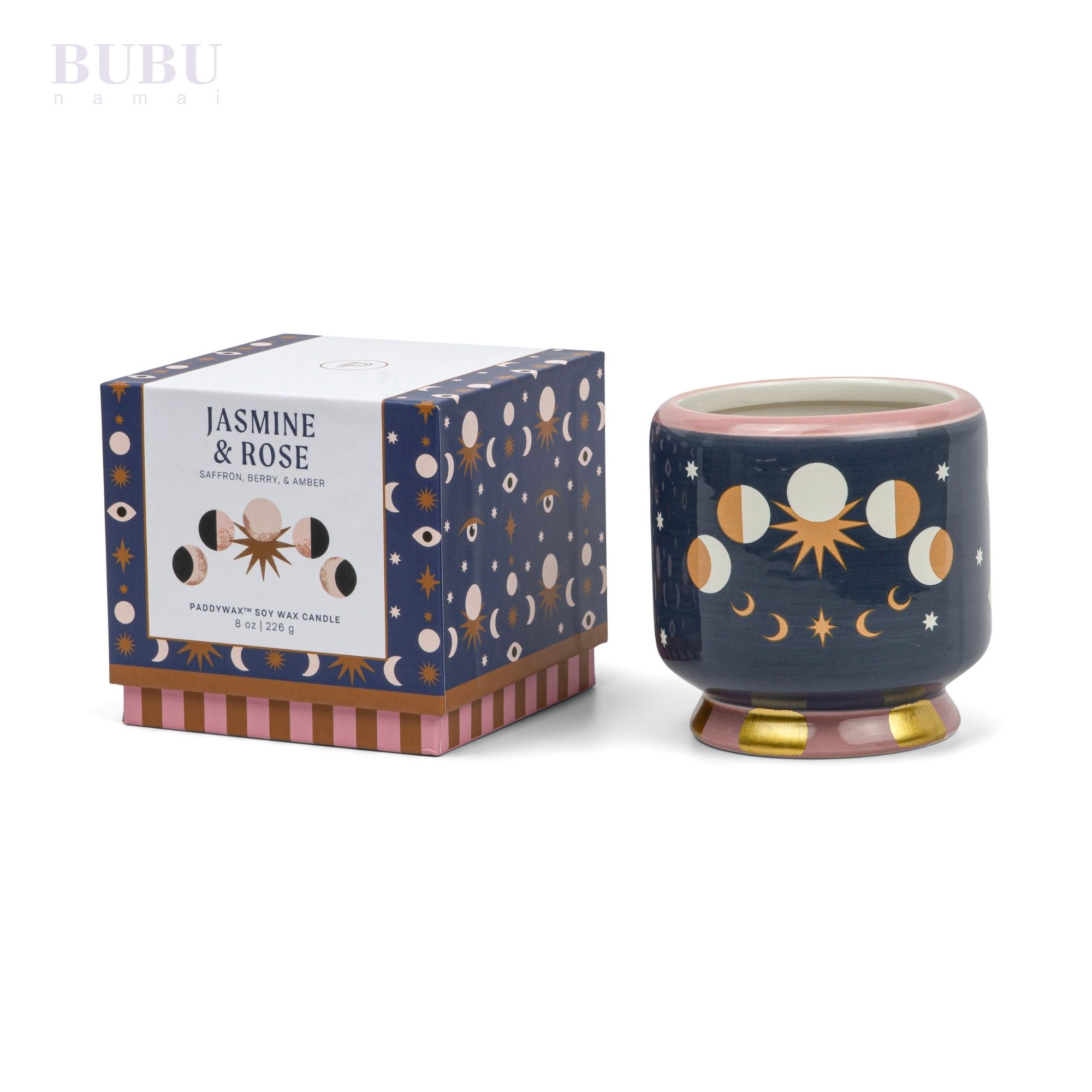 Keramikinė kvepianti žvakė „Mėnulio ciklai“1