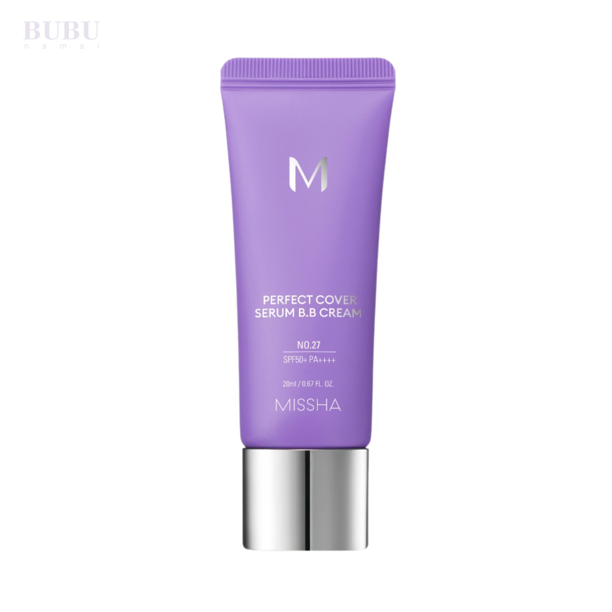 „MISSHA M Perfect Cover Serum BB Cream SPF50+ PA++++ No.27 (Honey Beige)“ BB kremas, 20 ml