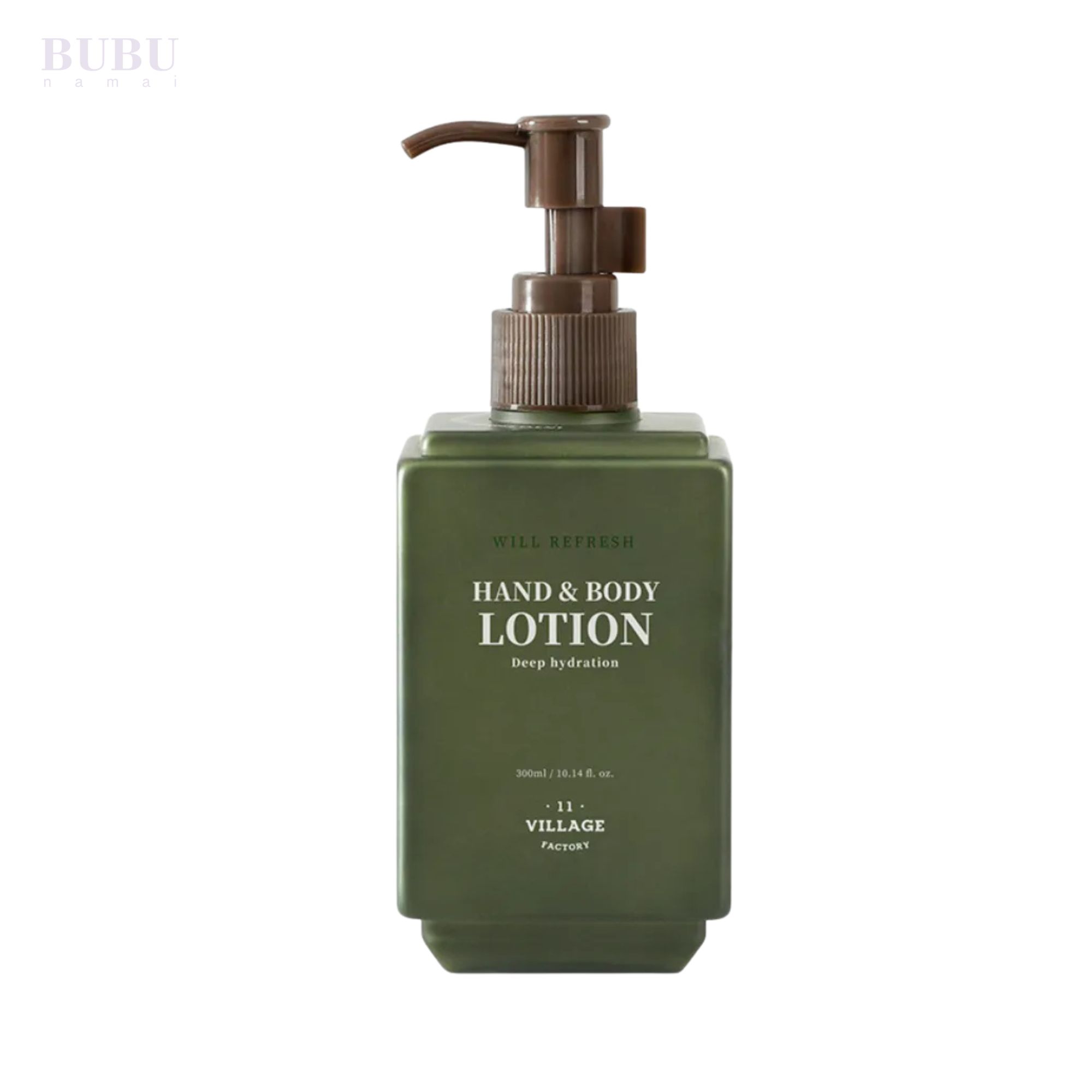„VILLAGE 11 FACTORY Will Refresh Hand And Body Lotion“ gaivinantis rankų ir kūno losjonas, 300 ml